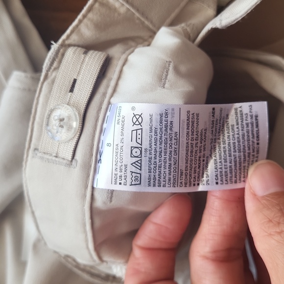 NEW Old Navy Boys uniform pants size 8 and 10 - Picture 2 of 4